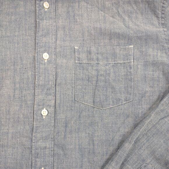 J Crew Crewcuts Denim Style Button Up, Size Kids 16 - Picture 7 of 9